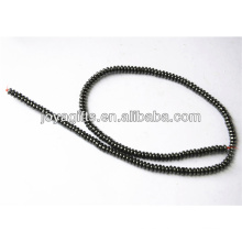 Natural high quality 6MM hematite slice loose beads for jewelry making